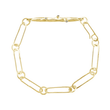 Load image into Gallery viewer, Diamond Twig Bracelet in Gold