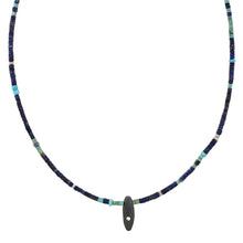 Load image into Gallery viewer, Lapis Choker with Amylum Star