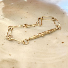 Load image into Gallery viewer, Diamond Twig Bracelet in Gold