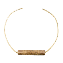 Cargar imagen en el visor de la galería, Bronze Bead Choker