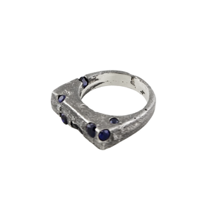 One-of-a-Kind Cosmos Sapphire Ring #2