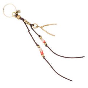 Wishbone Keychain