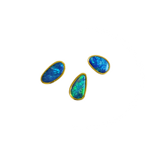 Load image into Gallery viewer, Australian Opal Raindrop Studs - Sold Individually
