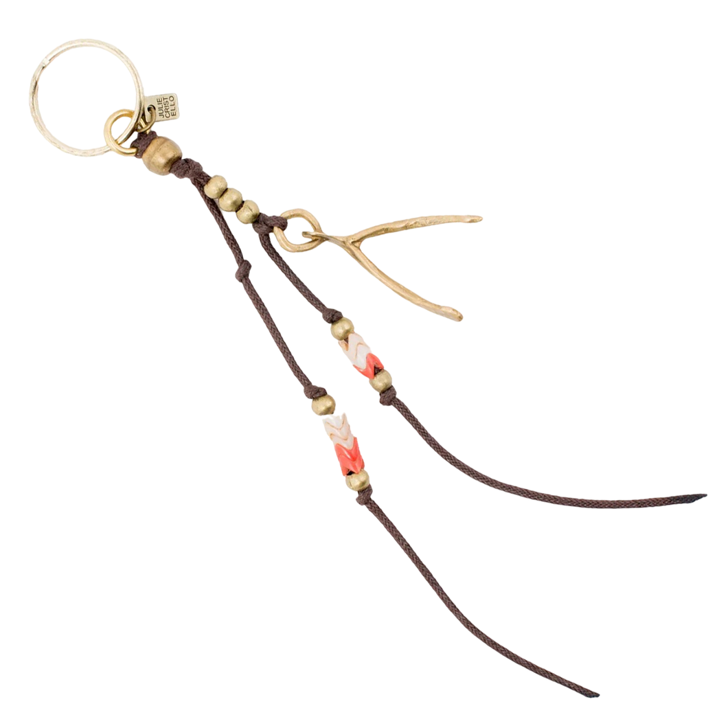 Wishbone Keychain