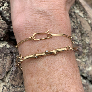 Paperclip Chain Bracelet