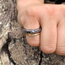 Load image into Gallery viewer, One-of-a-Kind Sand Cast Diamond Ring
