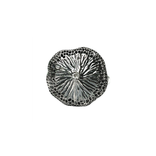 Oxidized Silver La Playa Ring