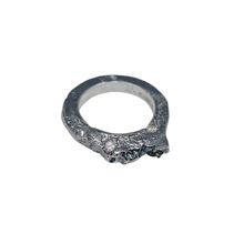 Charger l'image dans la galerie, One-of-a-Kind Sand Cast Diamond Ring #27