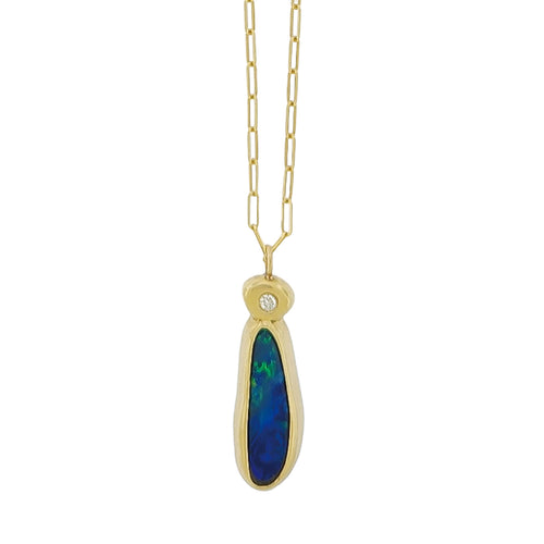 Australian Opal Necklace #3