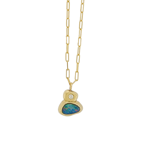 Australian Opal Necklace #5