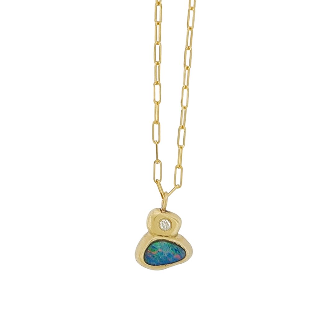 Australian Opal Necklace #5
