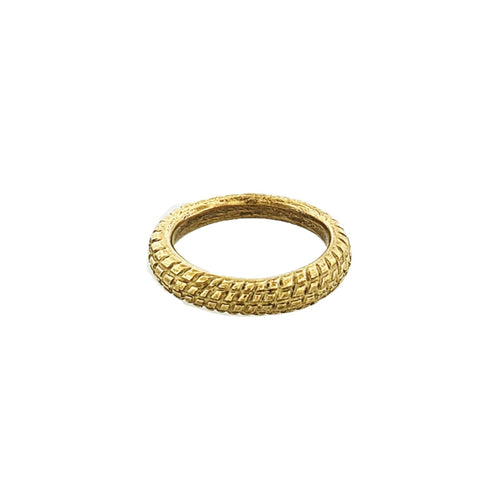Hand-Carved Bronze Ring