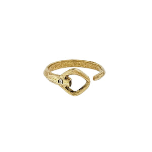 Toothpick Ring in Bronze