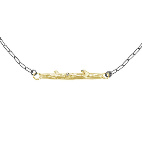 Diamond Twig in Gold