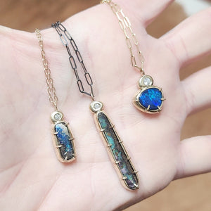 Australian Opal Necklace #8