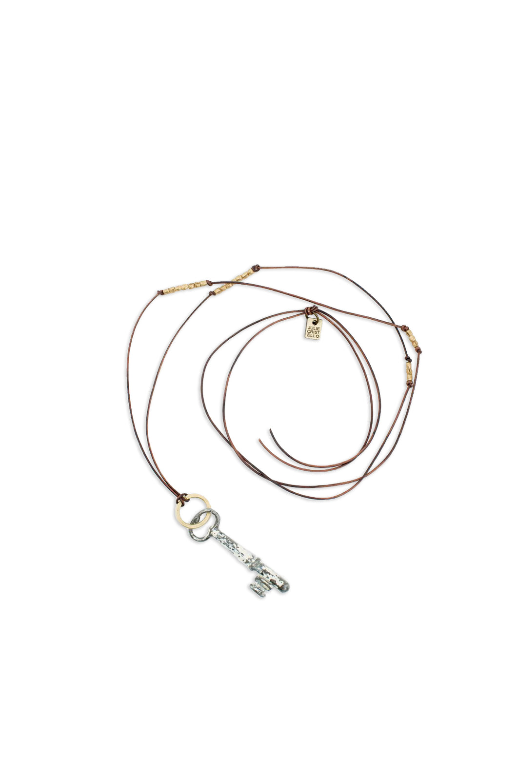French Key on Fine Leather