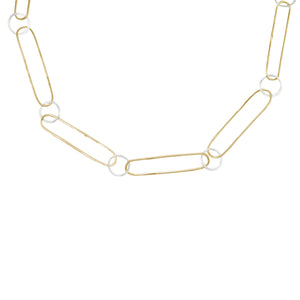 Chain Link Choker 14k Gold