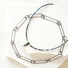 Load image into Gallery viewer, Lapis Choker with Amylum Star