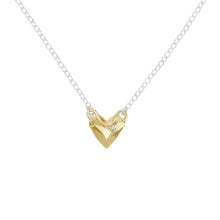 Load image into Gallery viewer, Heart of Gold with Diamond