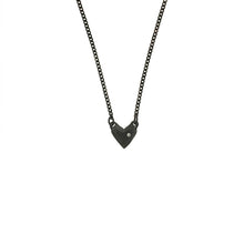 Load image into Gallery viewer, Heart of Silver with Diamond